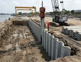 Ukuran Sheet Pile Beton