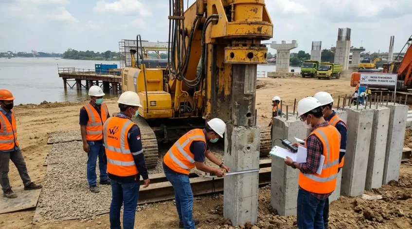 Mengenal Kalendering Tiang Pancang