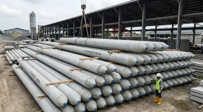 Perbedaan Spun Pile dan Square Pile
