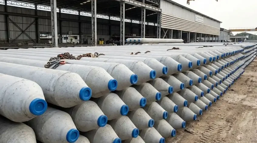 Perbedaan Spun Pile dan Tiang Pancang