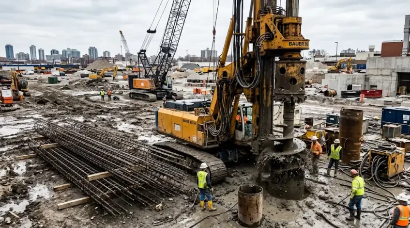 Perbedaan Bore Pile dan Pile Cap