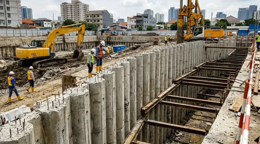 secant pile