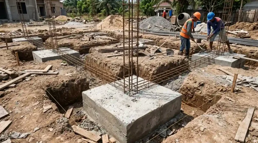 Apa Itu Pondasi Dangkal