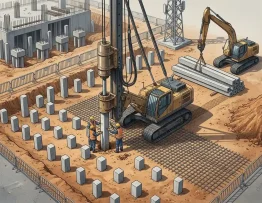 Cara Menentukan Jarak Pile Cap untuk Mini Pile