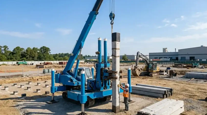 Hydraulic Jack untuk Mini Pile
