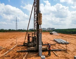 Sambungan Mini Pile 3 Meter dan 6 Meter