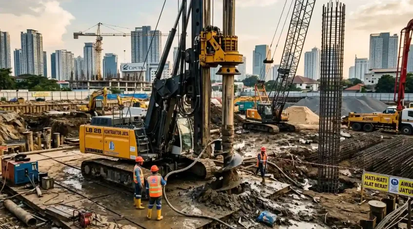 proses pondasi dalam